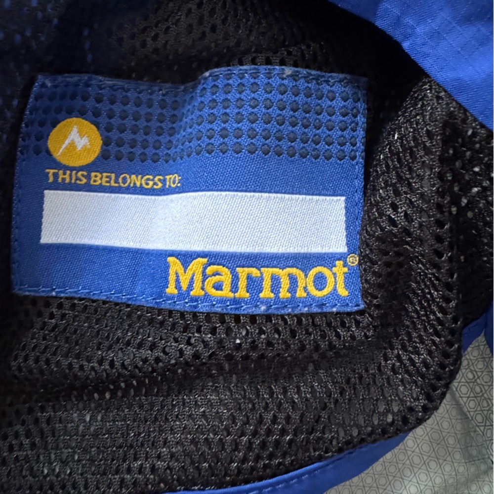Marmot Windbreaker Rain Coat, Size XL Youth Boys - Picture 6 of 9